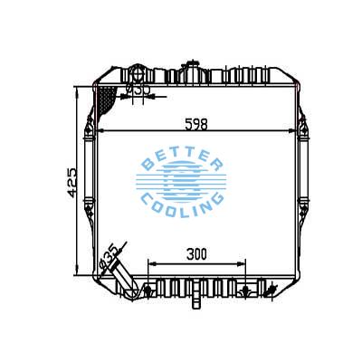 Auto Radiator For Buick 91-96 Park Avenue/lesabre   Dpi: 1056