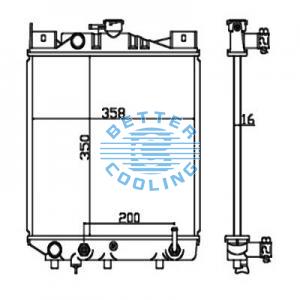 Auto Radiator For Nissan 89-90 240sx Dpi: 45/46
