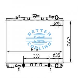 Auto Radiator For Dodge 84-89 Caravan Dpi: 881