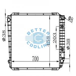 Auto Radiator For Buick 91-96 Park Avenue/lesabre   Dpi: 1056