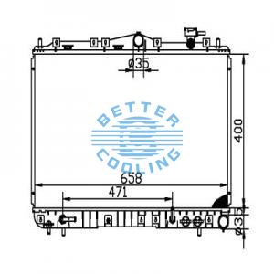 Auto Radiator For Toyota Rav4  98-00  Dpi: 2292