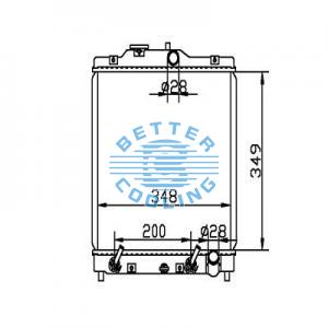 Auto Radiator For Mazda  Dpi: 13404