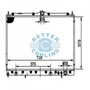 Auto Radiator For Toyota Tundra  07-13 /sequoia Dpi: 2992