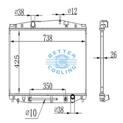 Auto Radiator For Lexus  Dpi: 1306