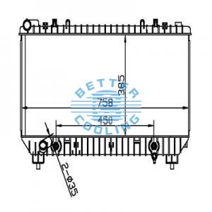 Auto Radiator For Chrysler 02 Neon Dpi: 2362