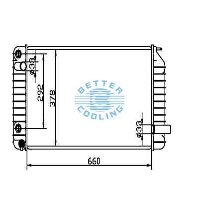 Auto Radiator For Buick 92-93 Skylark  Dpi: 1341