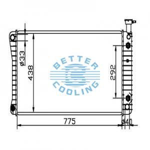 Auto Radiator For Ford Explorer  06-07  Dpi: 2816