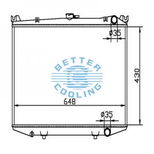 Auto Radiator For Chevrolet 88-99 C/k 1500/2500/3500 Dpi: 1694