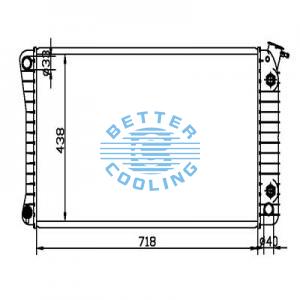 Auto Radiator For Kia 07-10 Sportage Dpi: 13074