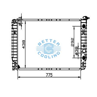 Auto Radiator For Buick 97-99 Riviera Dpi: 1779