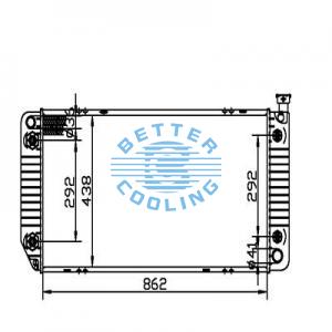 Auto Radiator For Pontiac 08-09 G8 Dpi: 13043