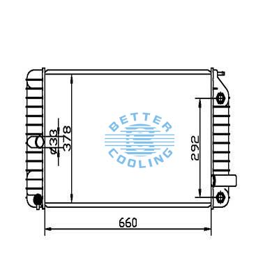 Auto Radiator For Oldsmobile 94-98 Achieva Dpi: 1798