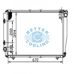Auto Radiator For Dodge 05-08 Charger/magnum Dpi: 2766