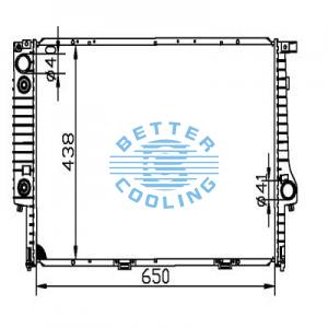 Auto Radiator For Honda 06-07 Civic Dpi: 2922