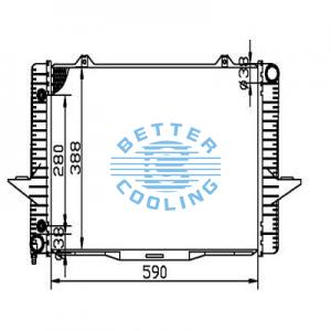 Auto Radiator For Honda 07-11 Element Dpi: 13015
