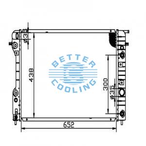 Auto Radiator For Honda 05-07 Accord Dpi: 2797/2599