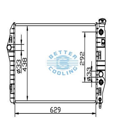 Auto Radiator For Chevrolet 93-02 Camaro   Dpi: 1882
