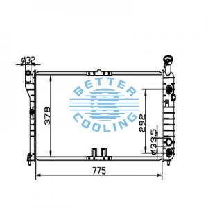 Auto Radiator For Subaru Forester 02 Dpi: 2812