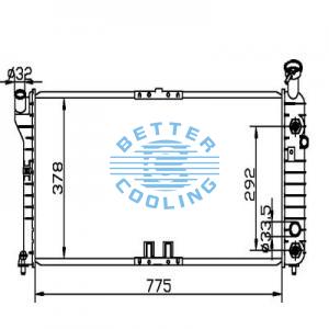 Auto Radiator For Suzuki Escudo/grand Vitara/xl7 At Dpi: 2933