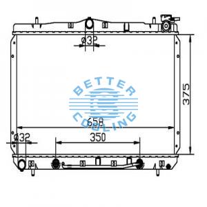 Auto Radiator For Mercury 92-94 Grand Marquis Dpi: 1279