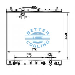 Auto Radiator For Chevrolet 87-90 Caprice Dpi: 726