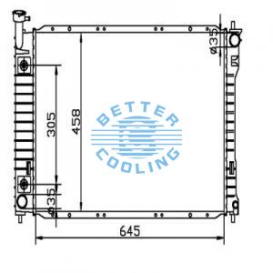 Auto Radiator For Kia 07-10 Sportage Dpi: 13074