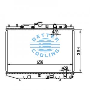 Auto Radiator For Gmc 01-02 Sierra 2500 Hd Dpi: 2537