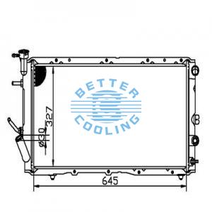 Auto Radiator For Chrysler 01-05 Sebring Dpi: 2438