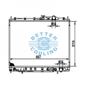 Auto Radiator For Lincoln 91-94 Town Car Dpi: 1279