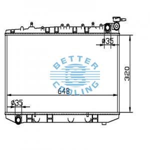 Auto Radiator For Chevrolet 88-99 C/k 1500/2500/3500 Dpi: 1694