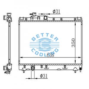 Auto Radiator For Chevrolet 04-05 Impala Dpi: 2710