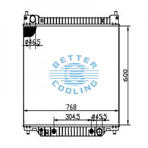 Auto Radiator For Mercury 86-93 Sable Dpi: 890