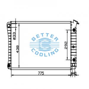 Auto Radiator For Hyundai  Dpi: 13333-mt