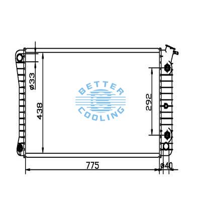 Auto Radiator For Buick 88-99 Lesabre/91-96 Park Avenue Dpi: 2025