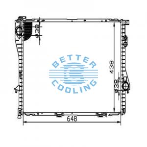 Auto Radiator For Honda Prelude 88-91 Dpi: 885