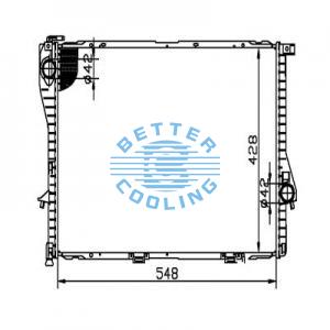 Auto Radiator For Bmw Z3 97-02  Dpi: 2038