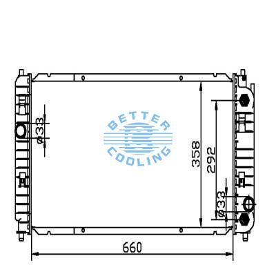 Auto Radiator For Pontiac 99-05 Grand Am Dpi: 2039
