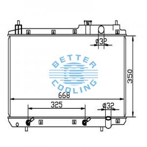 Auto Radiator For   Dpi: 13346/13347