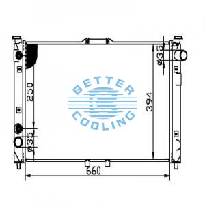 Auto Radiator For Pontiac 99-05 Grand Am Dpi: 2264