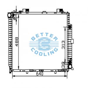 Auto Radiator For Mercury 00-01 Mountaineer Dpi: 2309