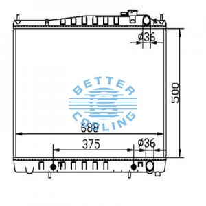 Auto Radiator For Chevrolet Astro Van 85-90  Dpi: 94