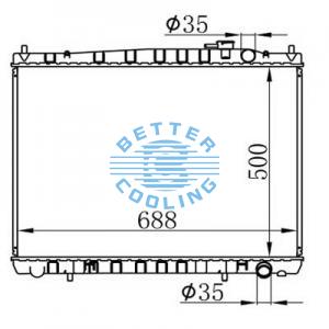 Auto Radiator For Mercedes Benz 82-85 380sl/slc Dpi: 436