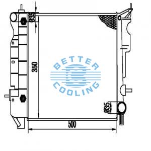 Auto Radiator For Gmc 10-15 Equinox Dpi: 13139