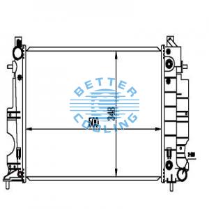 Auto Radiator For Kia  Dpi: 2701-mt