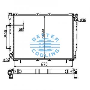 Auto Radiator For Lincoln 91-94 Town Car Dpi: 1279