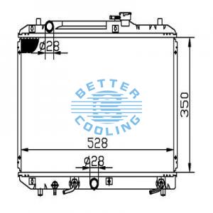 Auto Radiator For Mazda 09-11 Rx-8 Dpi: 13101