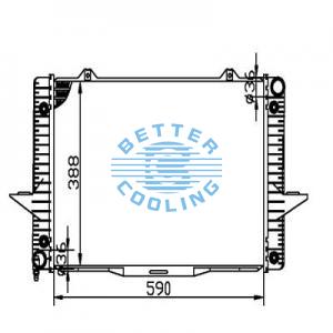 Auto Radiator For Chevrolet 94-95 Corsica/beretta  Dpi: 1610