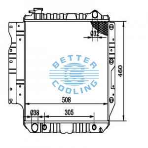 Auto Radiator For Mazda 09-11 Rx-8 Dpi: 13101