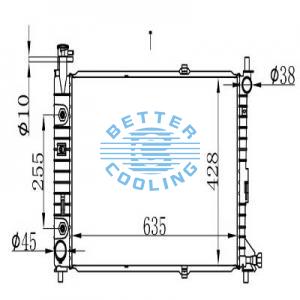 Auto Radiator For Volkswagen Transporter 97 Dpi: 2098