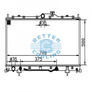 Auto Radiator For Buick 85 Electra Dpi: 854